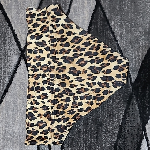 Victoria Secret 2012 Leopard Print High-Waisted Bikini Swim Bottom - Picture 7 of 9